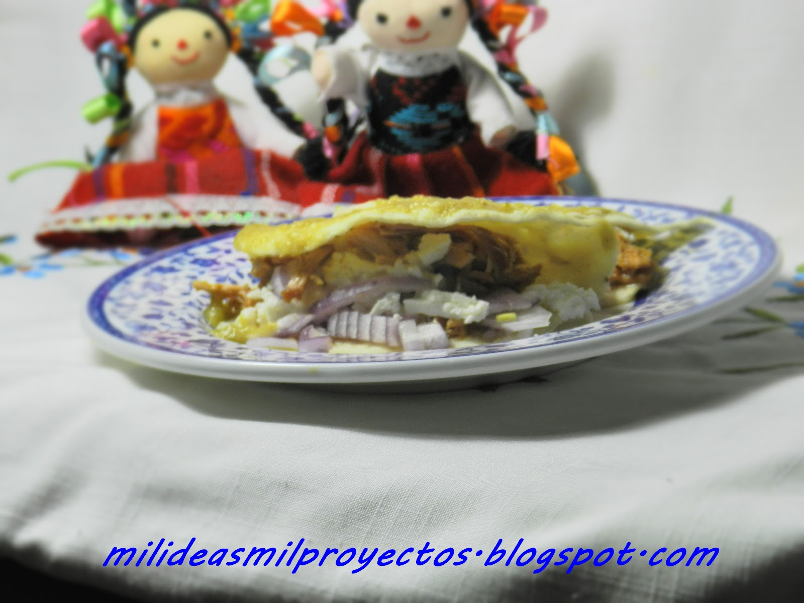 ENCHILADAS DE CERDO Y EXPOTARTA Mil ideas, mil proyectos