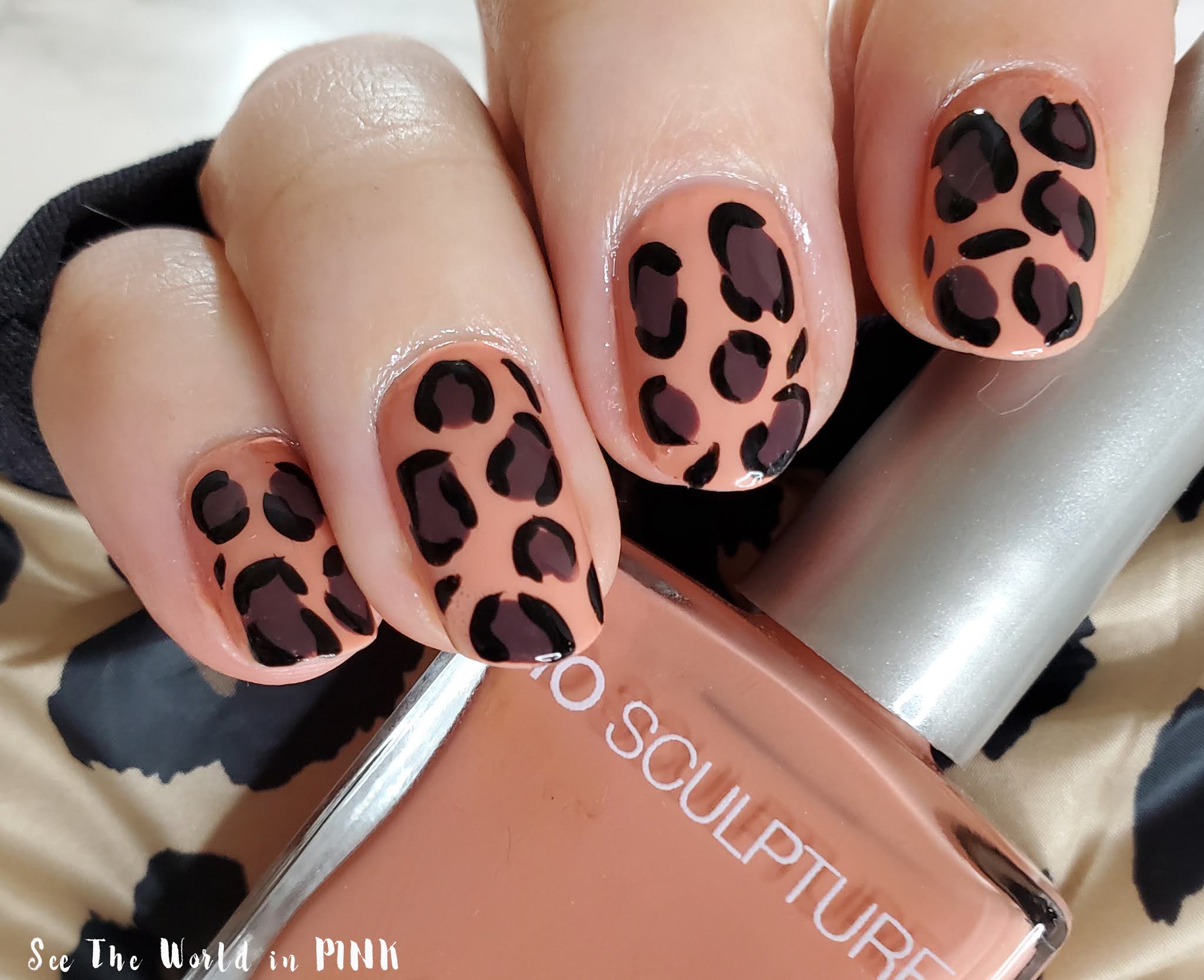 Leopard Print Acrylic Nails - wide 6