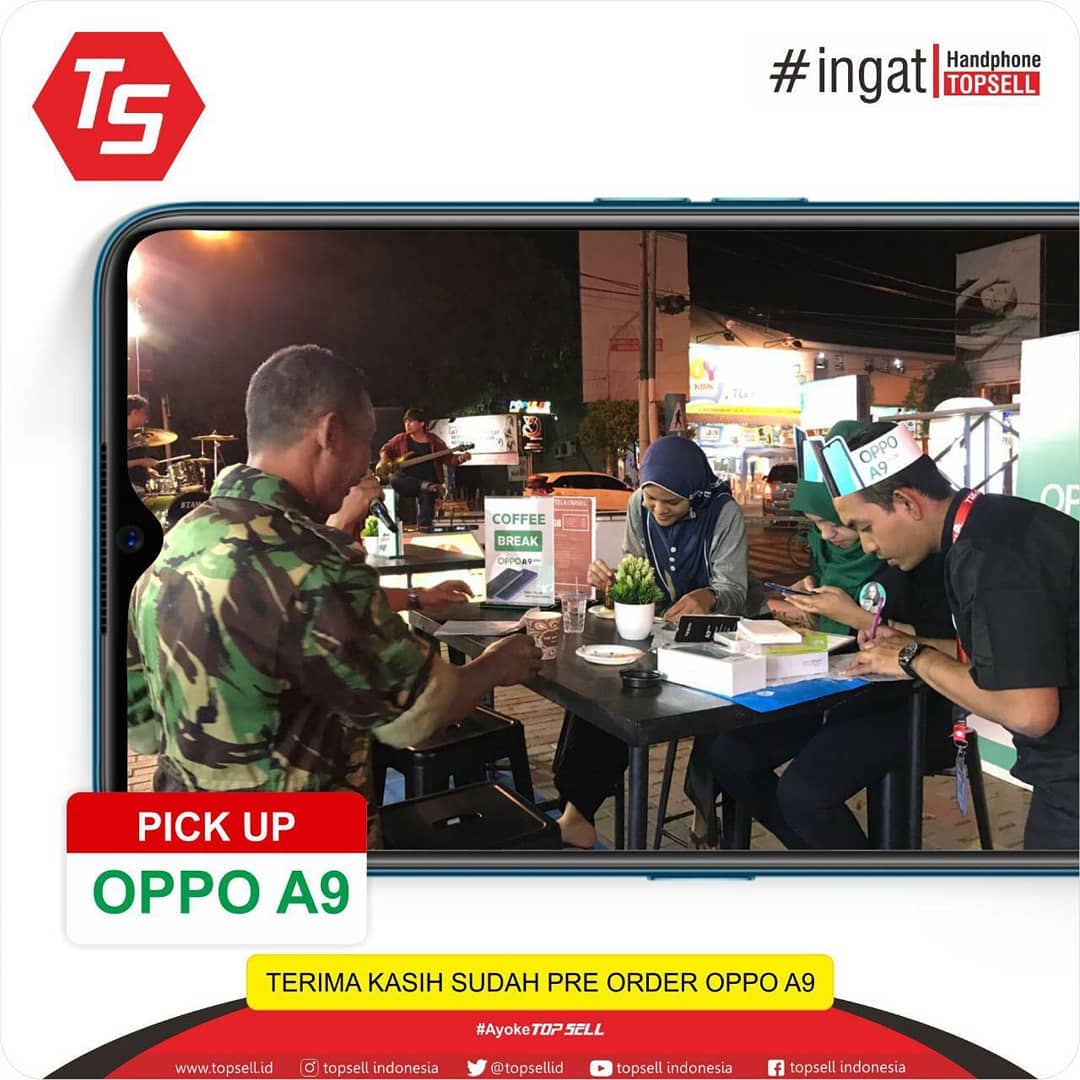 Topsell Kenalkan Oppo A9 2020 Dan Pre Order