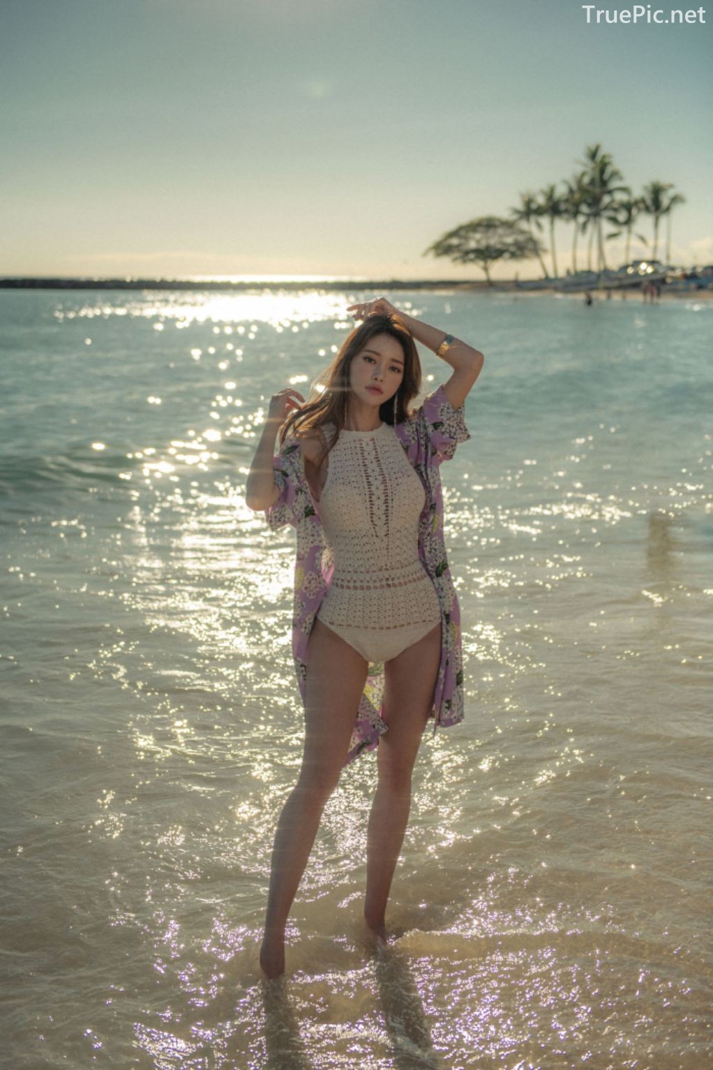 Korean Fashion Model - Kim Moon Hee as an Angel in Summer Swimsuit - TruePic.net - Picture 27