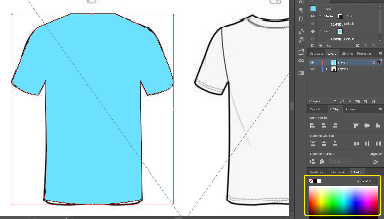 CARA MEMBUAT DESAIN KAOS MENGGUNAKAN ADOBE ILLUSTRATOR CC 2019