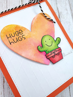 paper smooches, CAS card, Everyday cards, distress inks, Copic markers, dry embossing, die cutting, Paper smooches comforting hugs