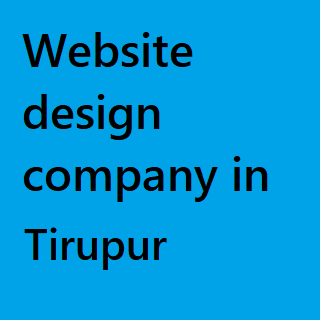 website design company in tirupur