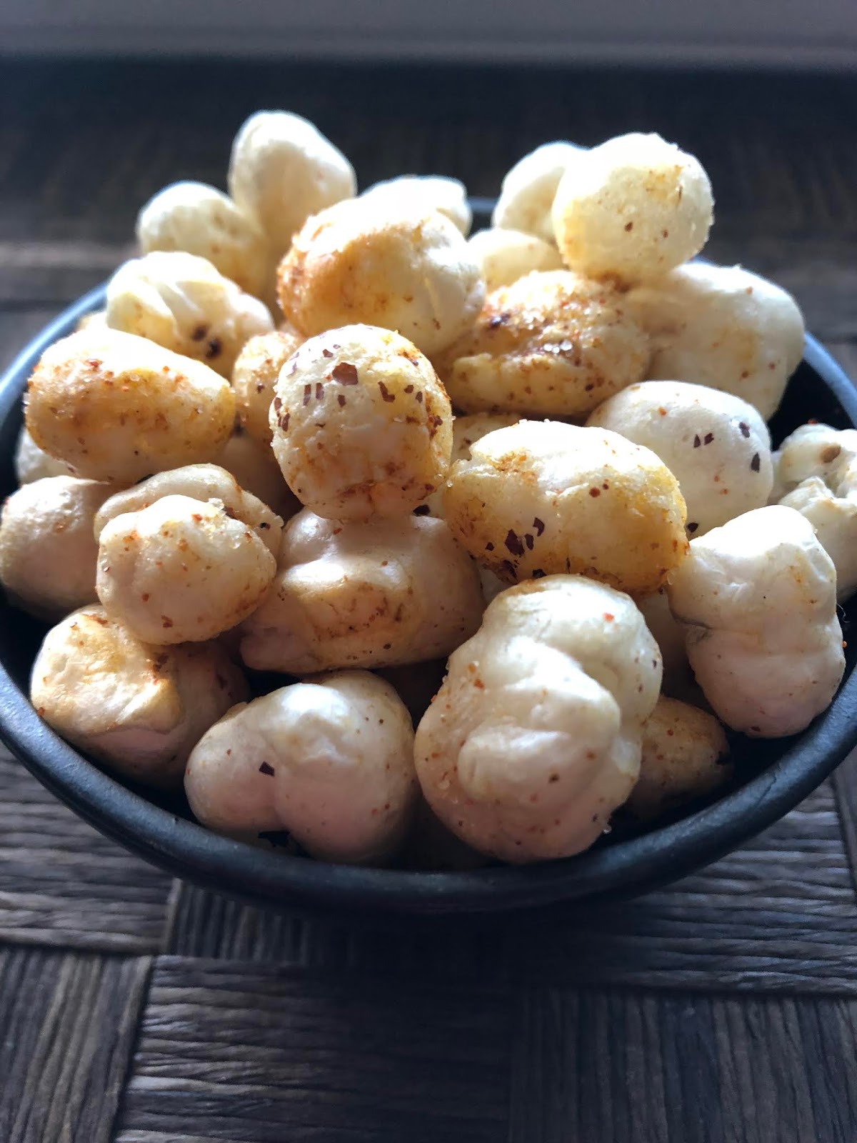 Cooking with Meena Roasted Phool Makhana (fox nuts or lotus seeds) Snack
