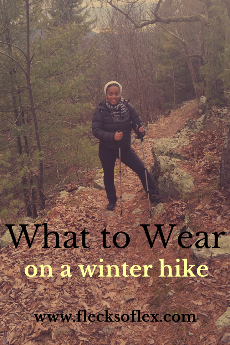 What to Wear on a Winter Hike - Flecks of Lex