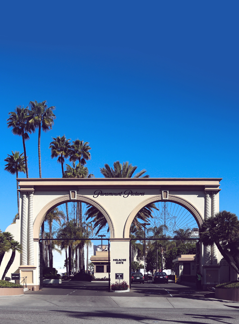 Melrose Gate Paramount Pictures Studios