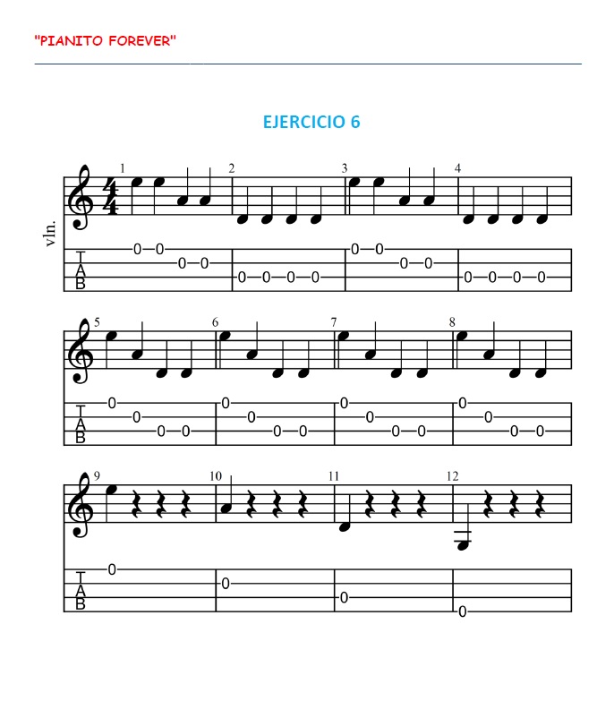 Colegio Asis Primaria 5to Grado Aula Virtual MÚSICA EJERCICIO 6