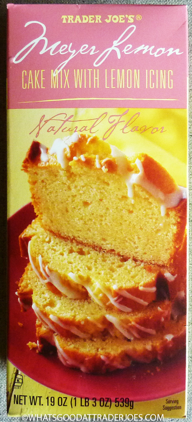What's Good at Trader Joe's? Trader Joe's Meyer Lemon Cake Mix with