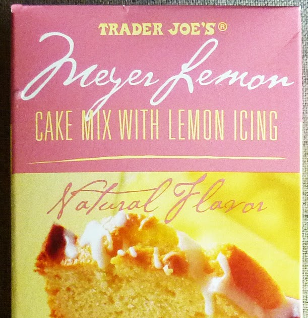 What's Good at Trader Joe's? Trader Joe's Meyer Lemon Cake Mix with
