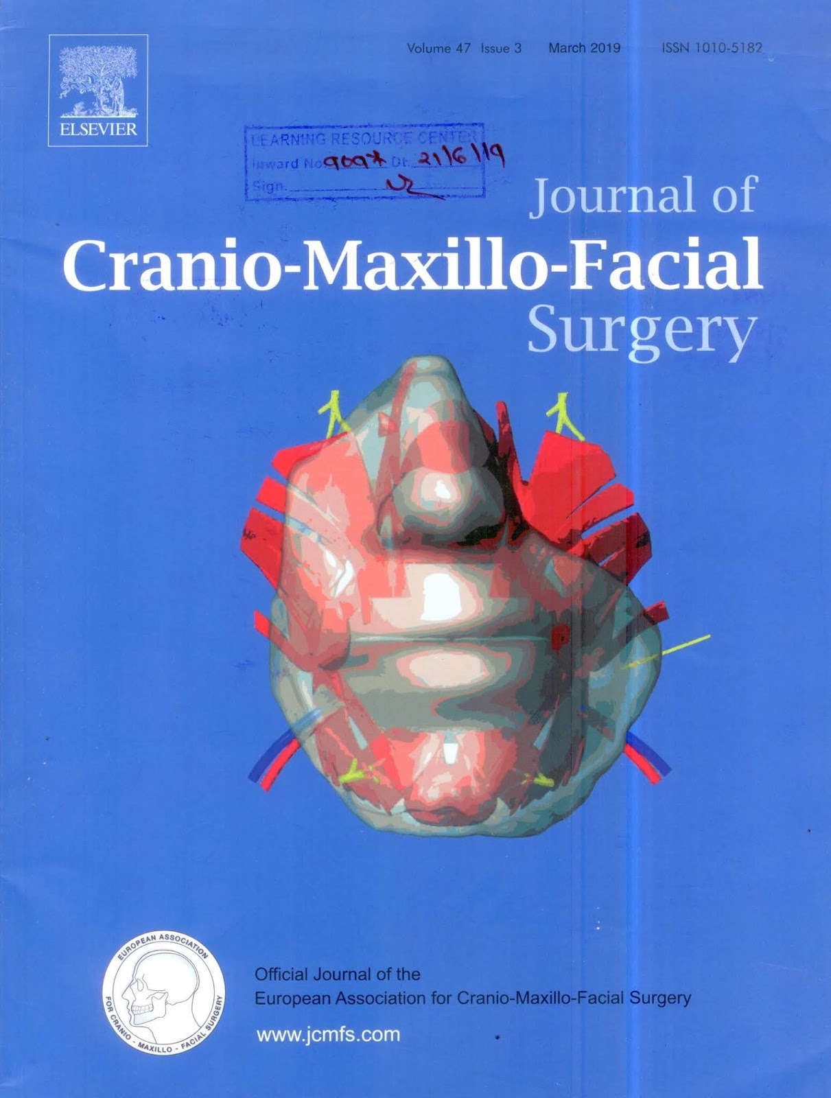 https://www.sciencedirect.com/journal/journal-of-cranio-maxillofacial-surgery/vol/47/issue/3