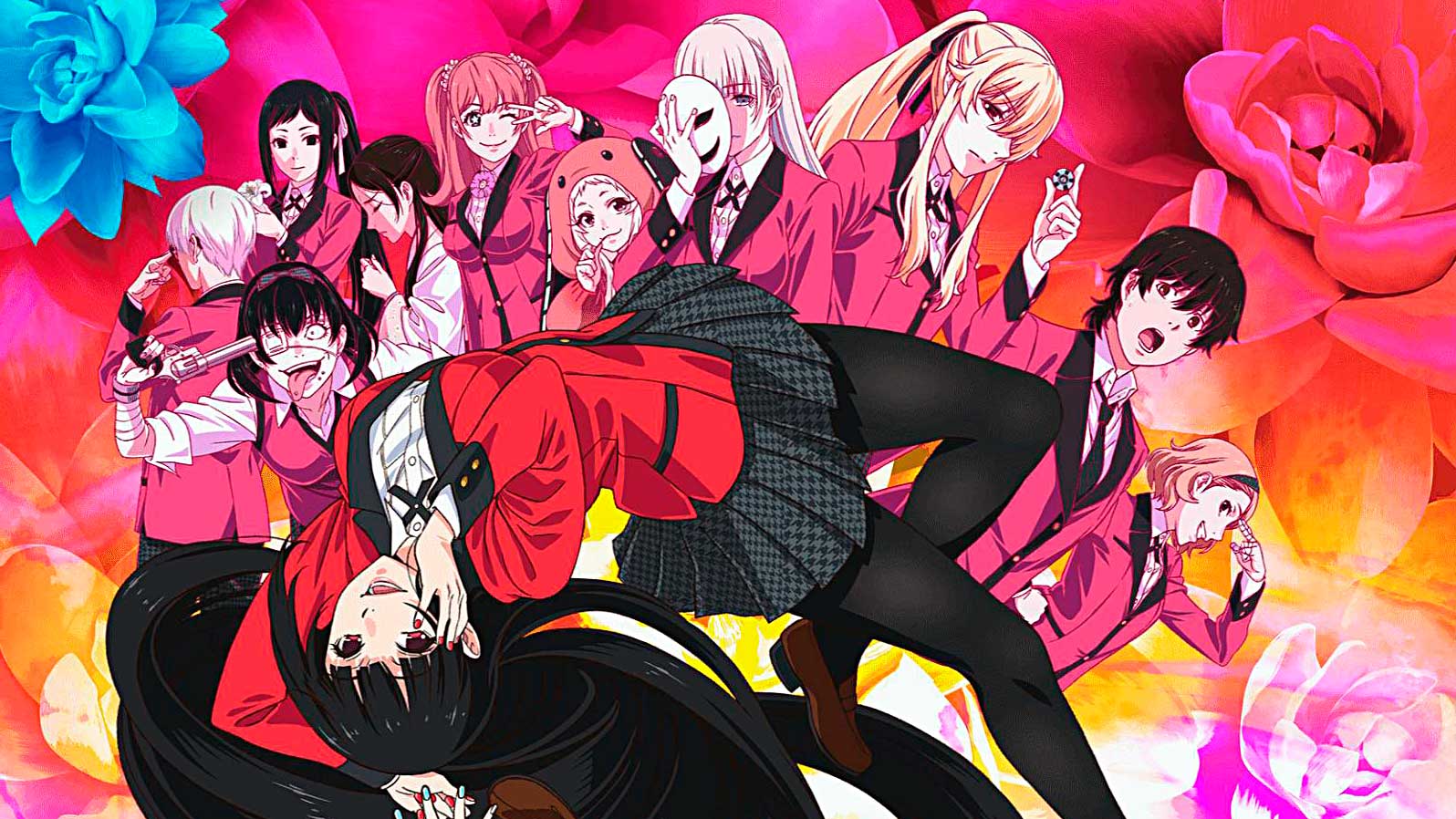Action Cast Kakegurui Full Series Crunchyroll Kakegurui 2025
