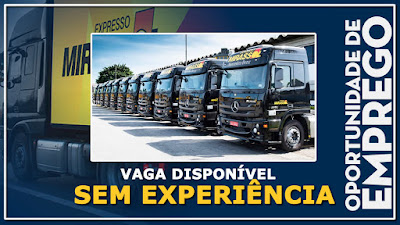 vaga para motorista sem experiência