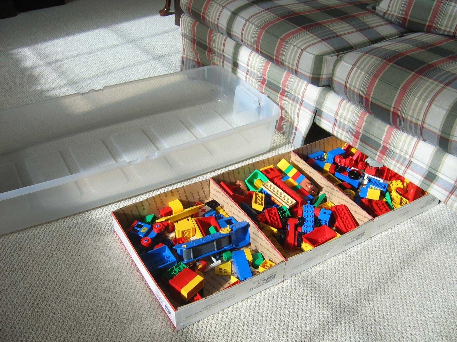 Out Of Sight Toy Storage.