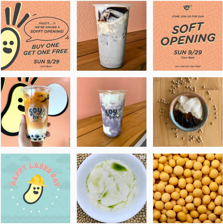 Sept. 29 BOGO FREE Soy HV Brand New Soybased Desserts Shop
