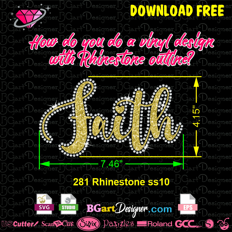 Download Where To Find Free Rhinestone Svgs SVG, PNG, EPS, DXF File