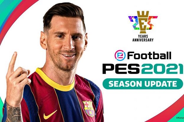 لأول مرّة في التاريخ ميسي و رونالدو على نفس الغلاف للعبة eFootball PES 2021 