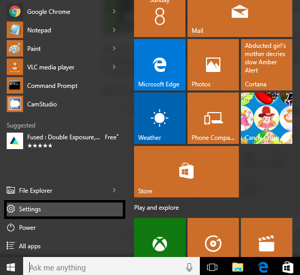 Backspace Key not working in Windows 10