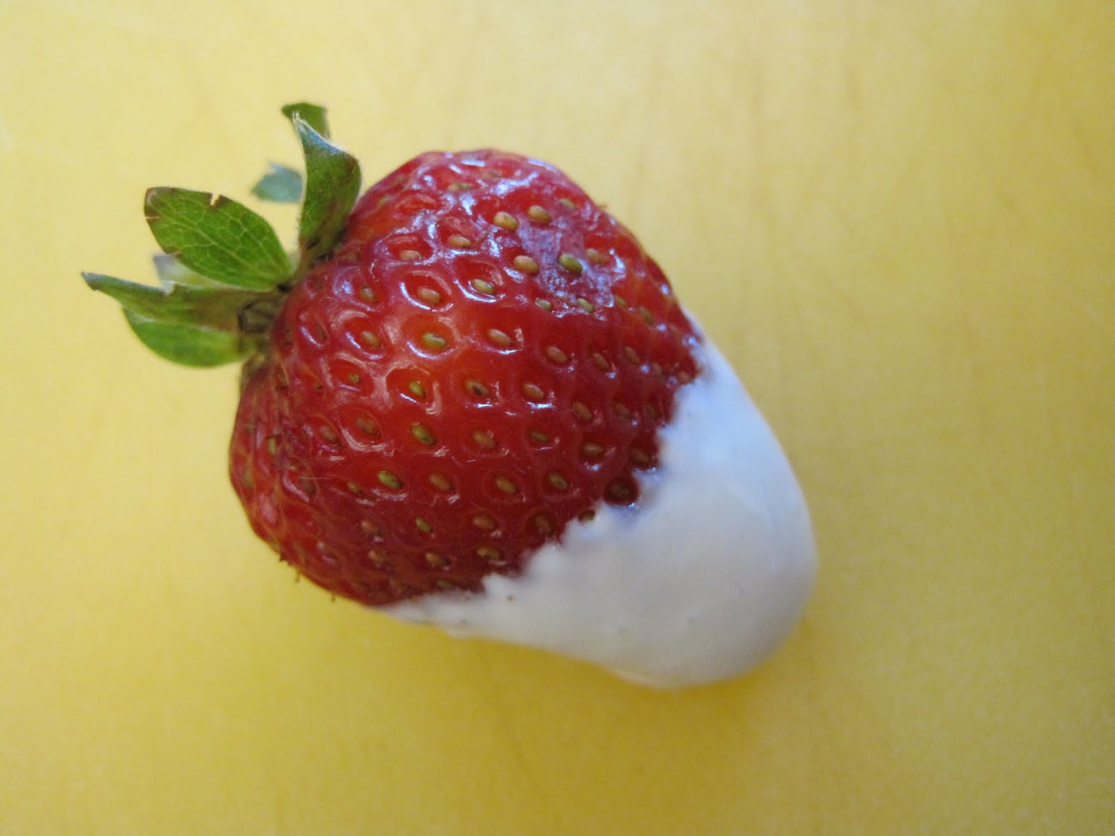 Bicoastal Chefs Easy and delicious dip for strawberries