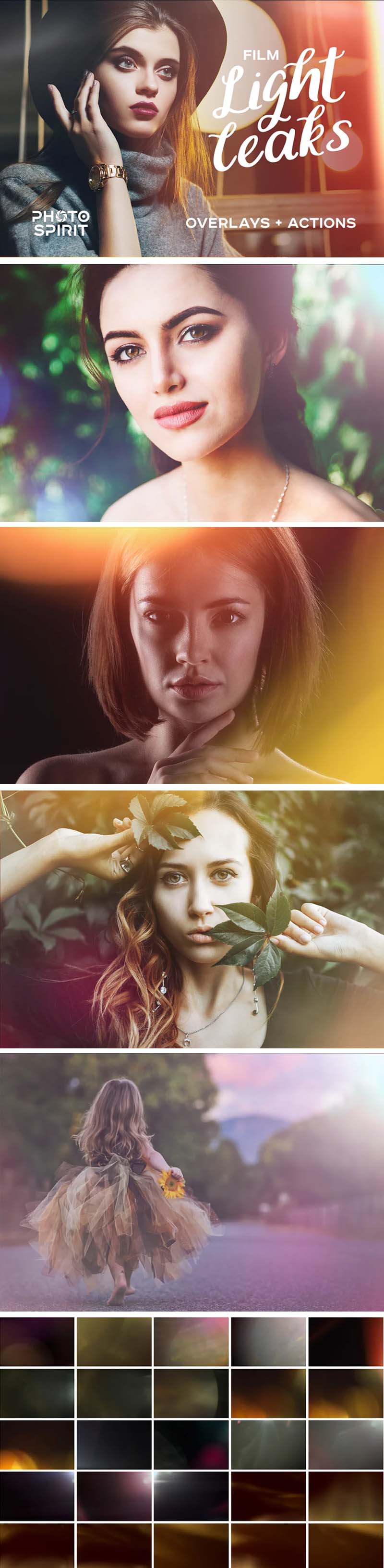 Film Light Leaks Effects Overlays Pack