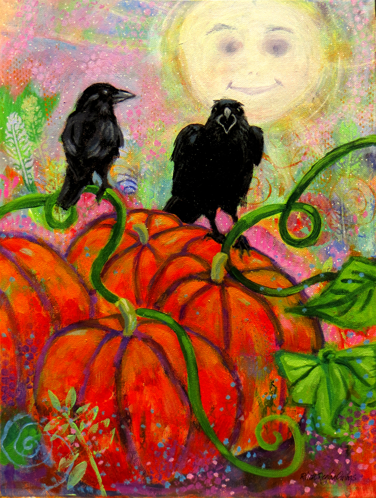 Rhett's Art Studio Blog: New Halloween Paintings