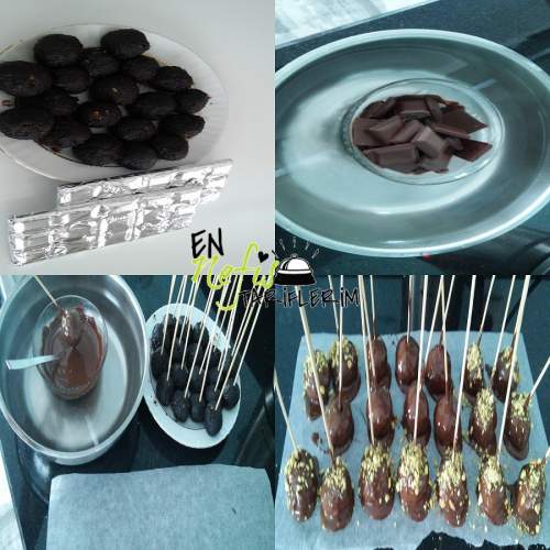 Bisküvili Elmalı Çikolata Topları Tarifi En Nefis Tariflerim