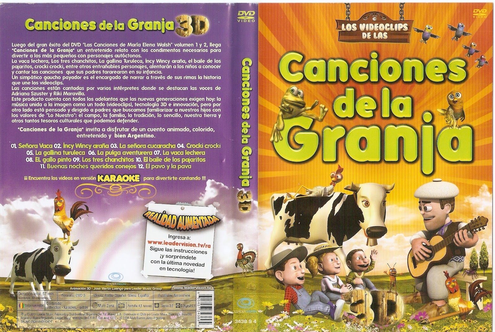 IC ENTERTAINMENT CANCIONES DE LA GRANJA