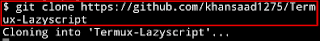 👾 How to install Lazy Script in Termux
