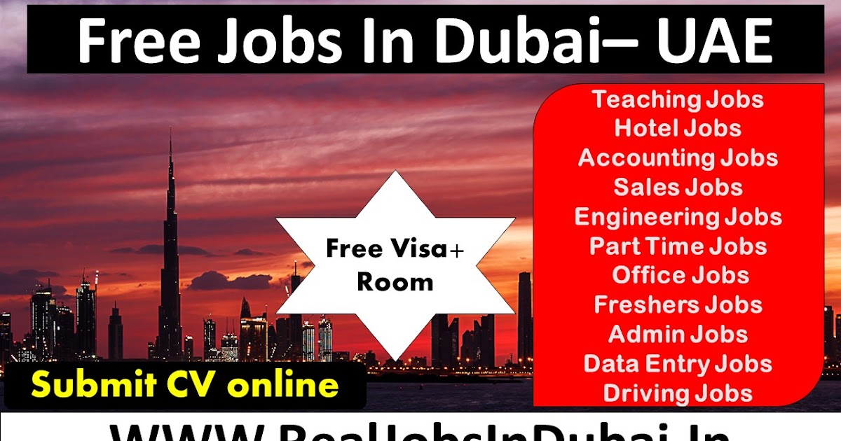 Jobs In Dubai UAE 2020