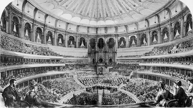 Grand opening of the Royal Albert Hall in 1871