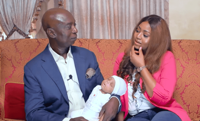 Regina Daniels and Her Husband, Ned Nwoko Officially Reveal Their Son’s Face (See Photos & Video)