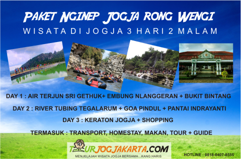 paket wisata 3 hari 2 malam di jogja