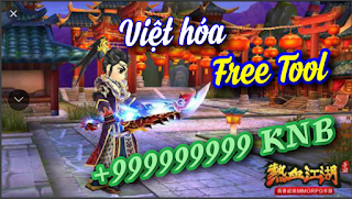 Tải game Tân Hiệp Khách Giang Hồ Việt Hóa Free Tool GM + 999.999.999 KNB | Tải game Trung Quốc hay