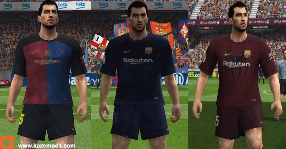 PES 6 Kits Barcelona Fantasy 2019 Kazemario Evolution