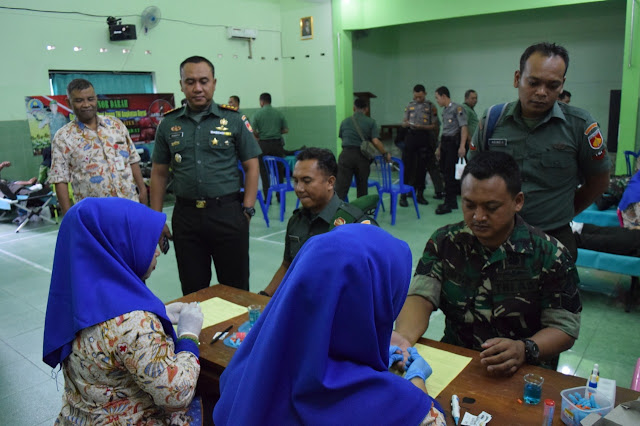 Peringati Hari Juang TNI AD, Kodim Klaten Gelar Donor Darah