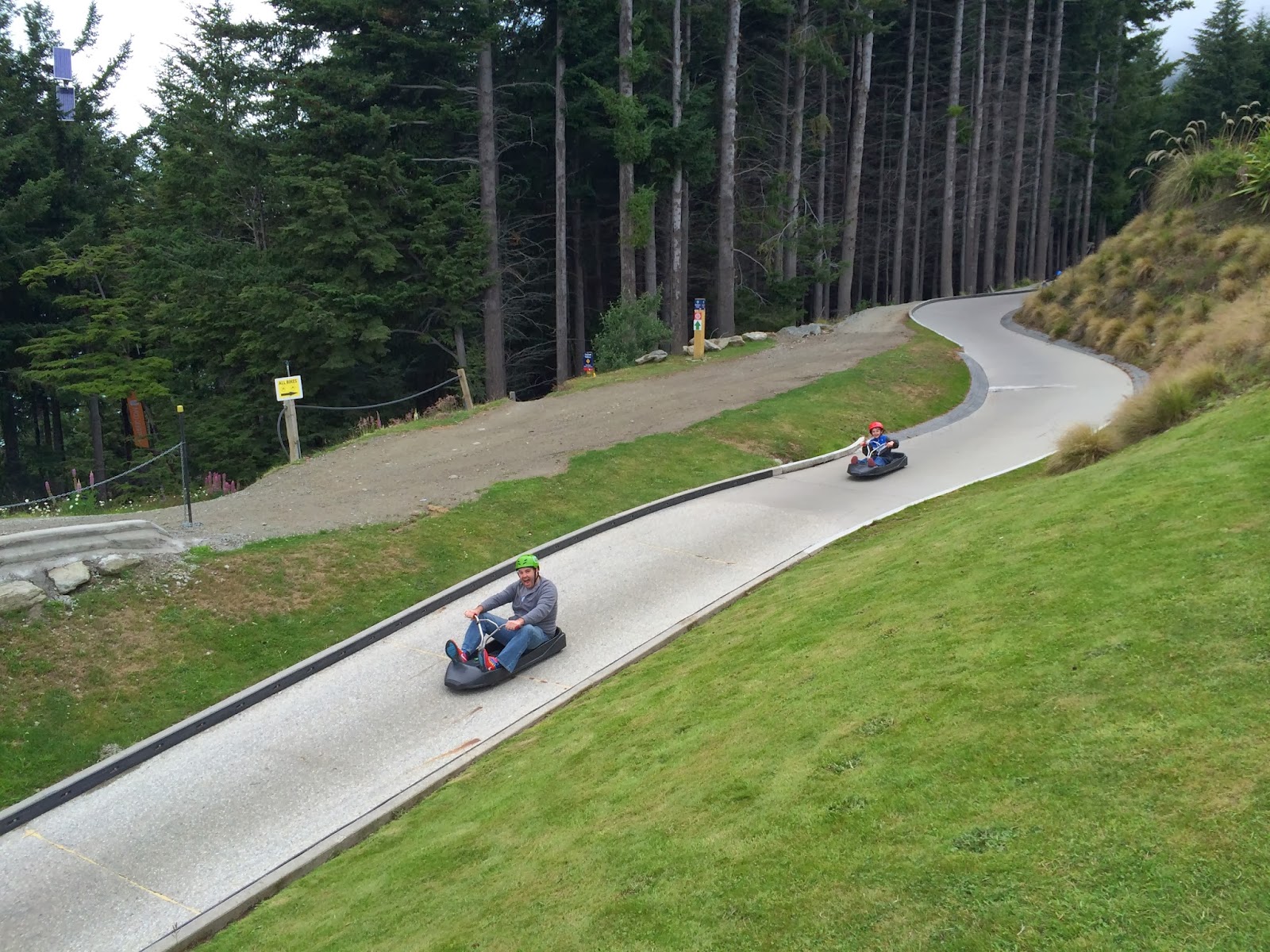 The World Of Woodbury GoKarts over Queenstown