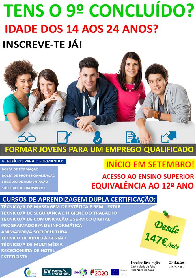 cursos financiados Feira 2018