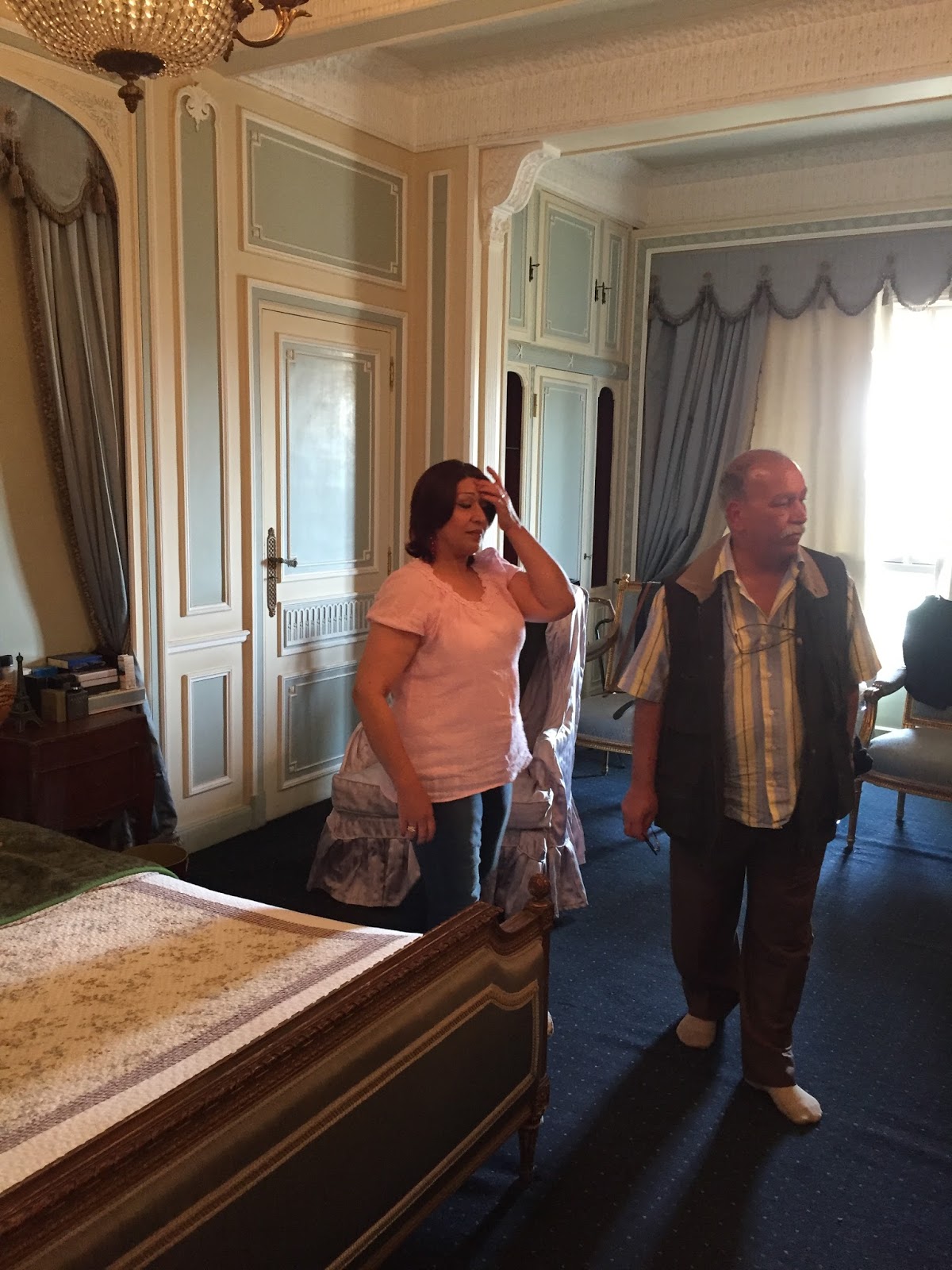 مدونة سوسن الفنية اثناء زيارتي لشقة عبد الحليم حافظ