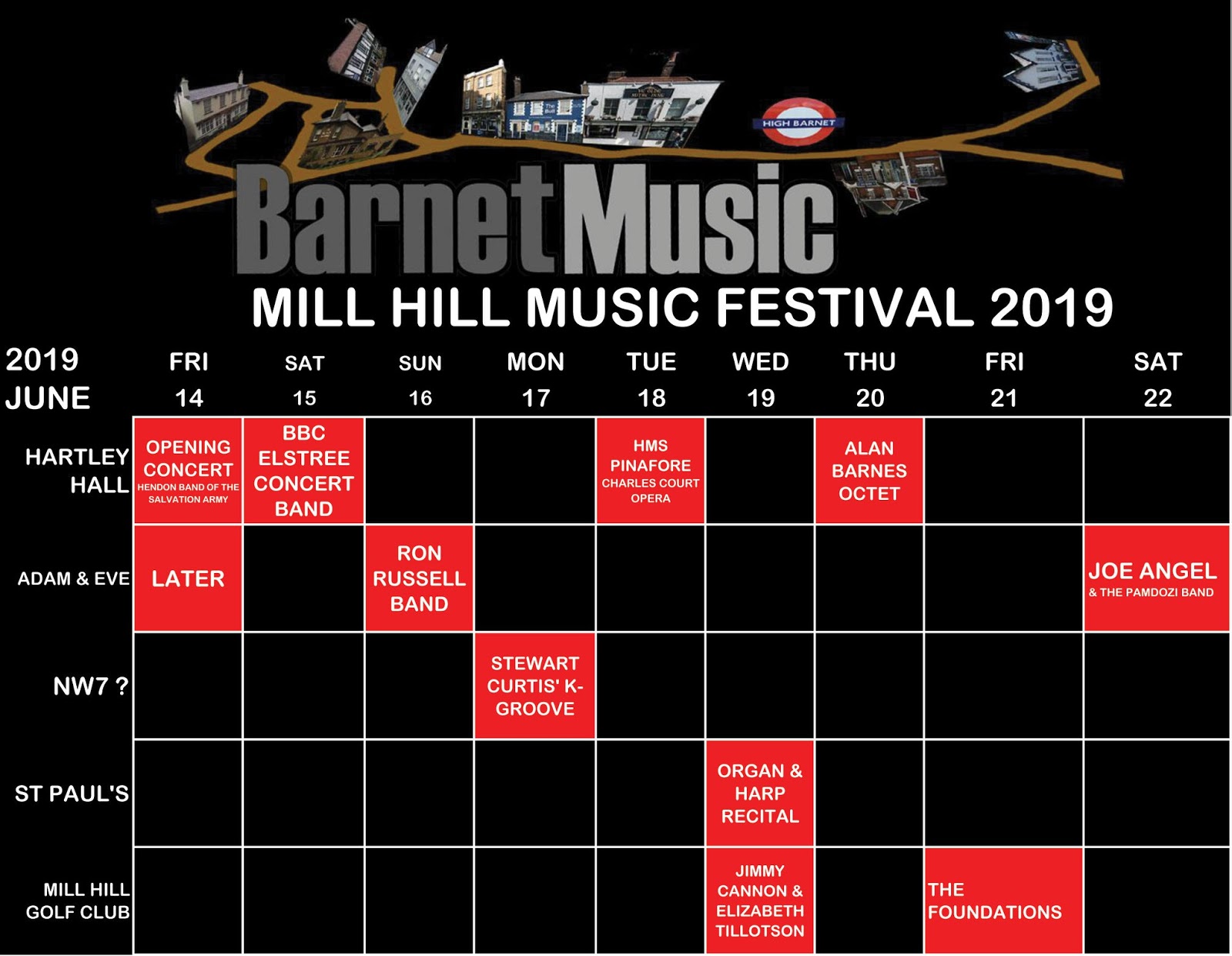 99 is.... The Eye The Mill Hill Music Festival Day 2 Rog