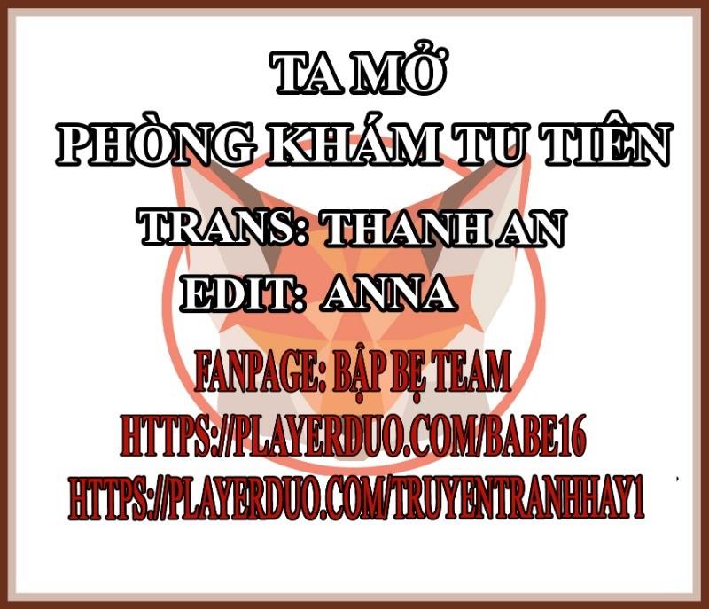 Mở Phòng Khám Tu Tiên Chapter 9 - Trang 1