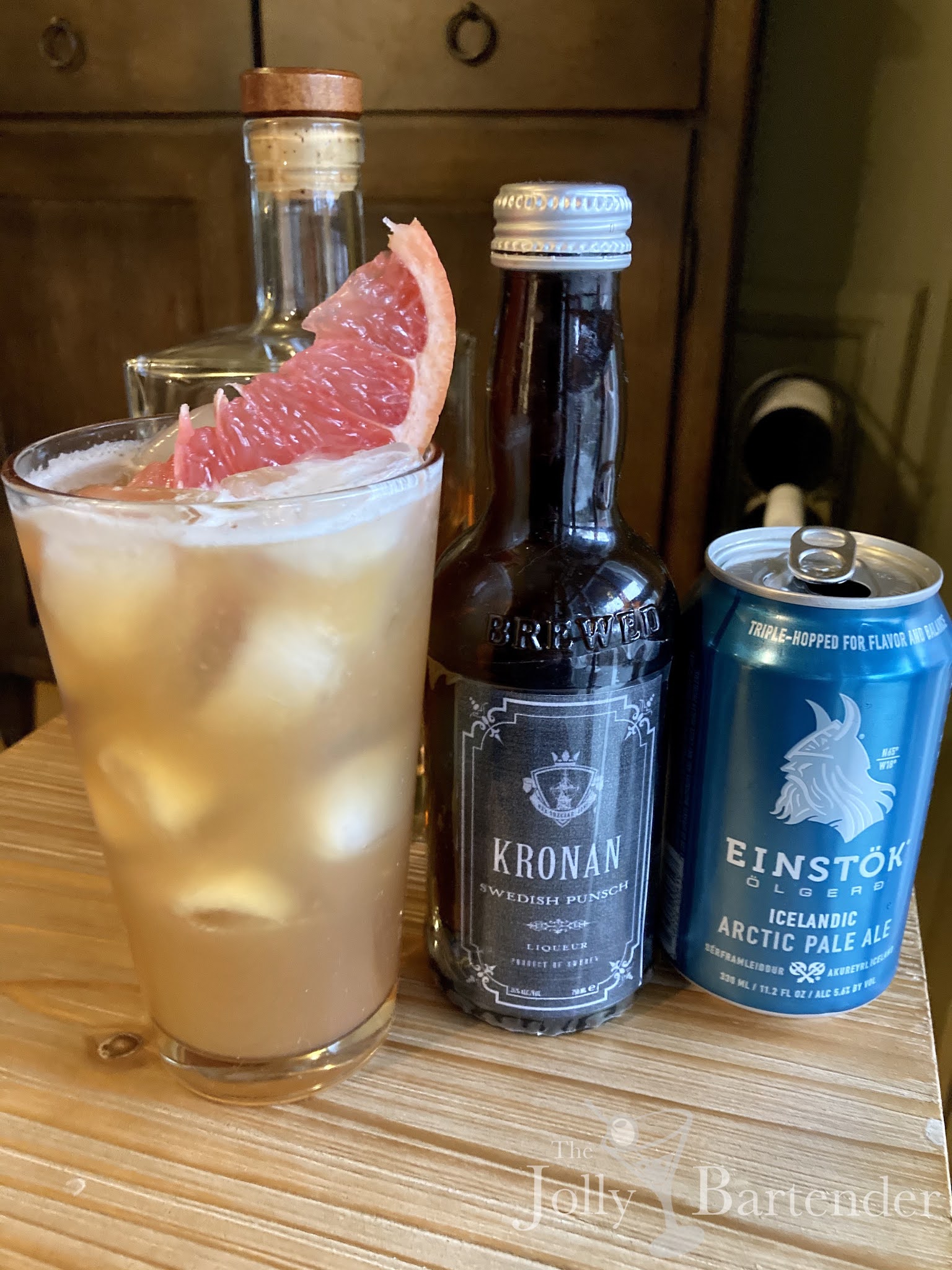 The Jolly Bartender Swedish Ale Punch (Difford's Guide Recipe)