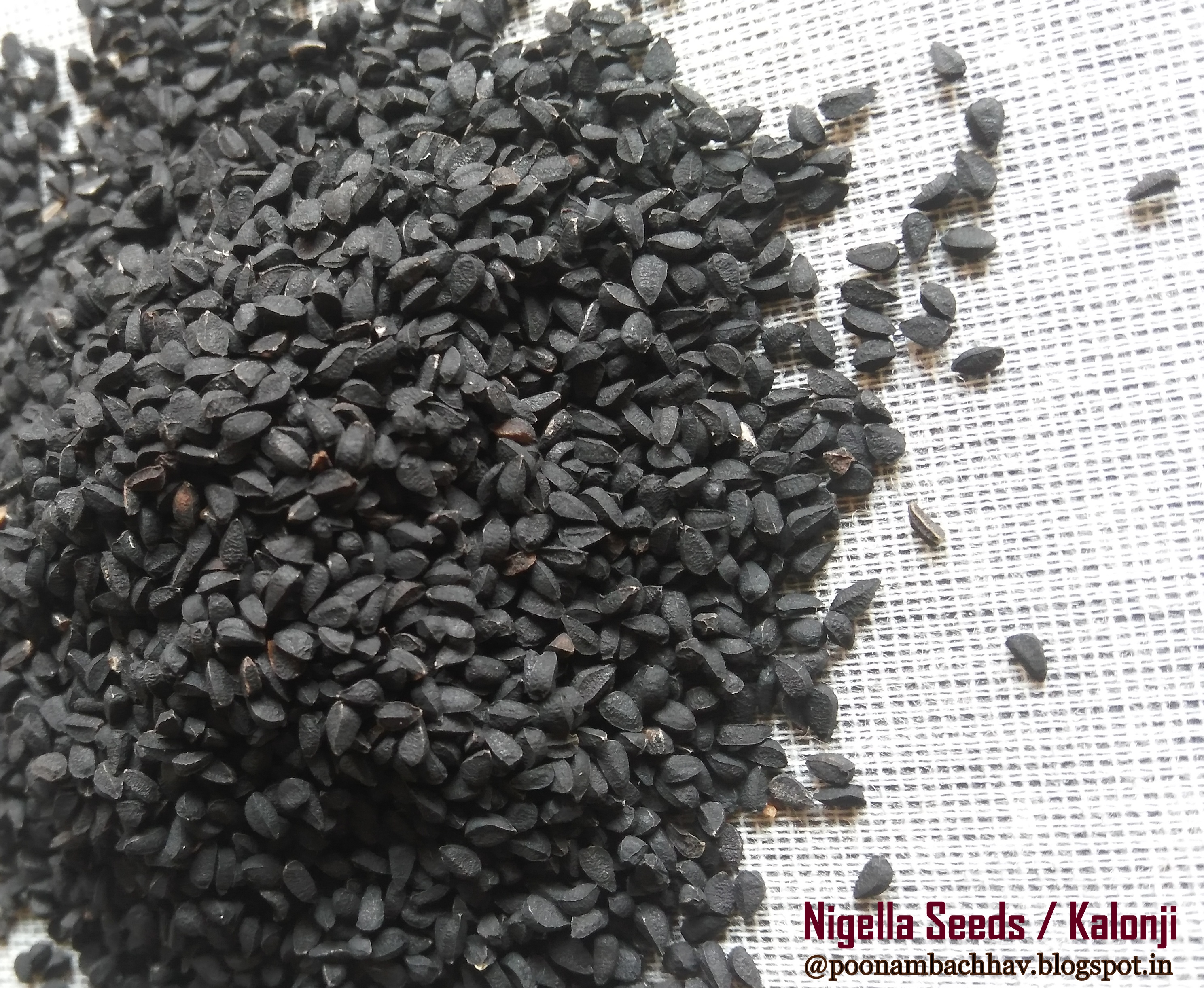 Nigella seeds in malay