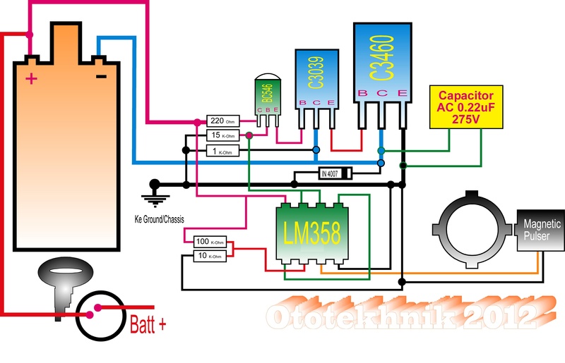 Membuat Sendiri Modul Pengapian Tci Transistor Controlled Ignition Berbagi Ilmu