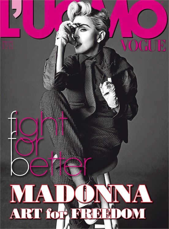 FRANKLIN RAMOS TRENDS: MADONNA EN L'UOMO VOGUE
