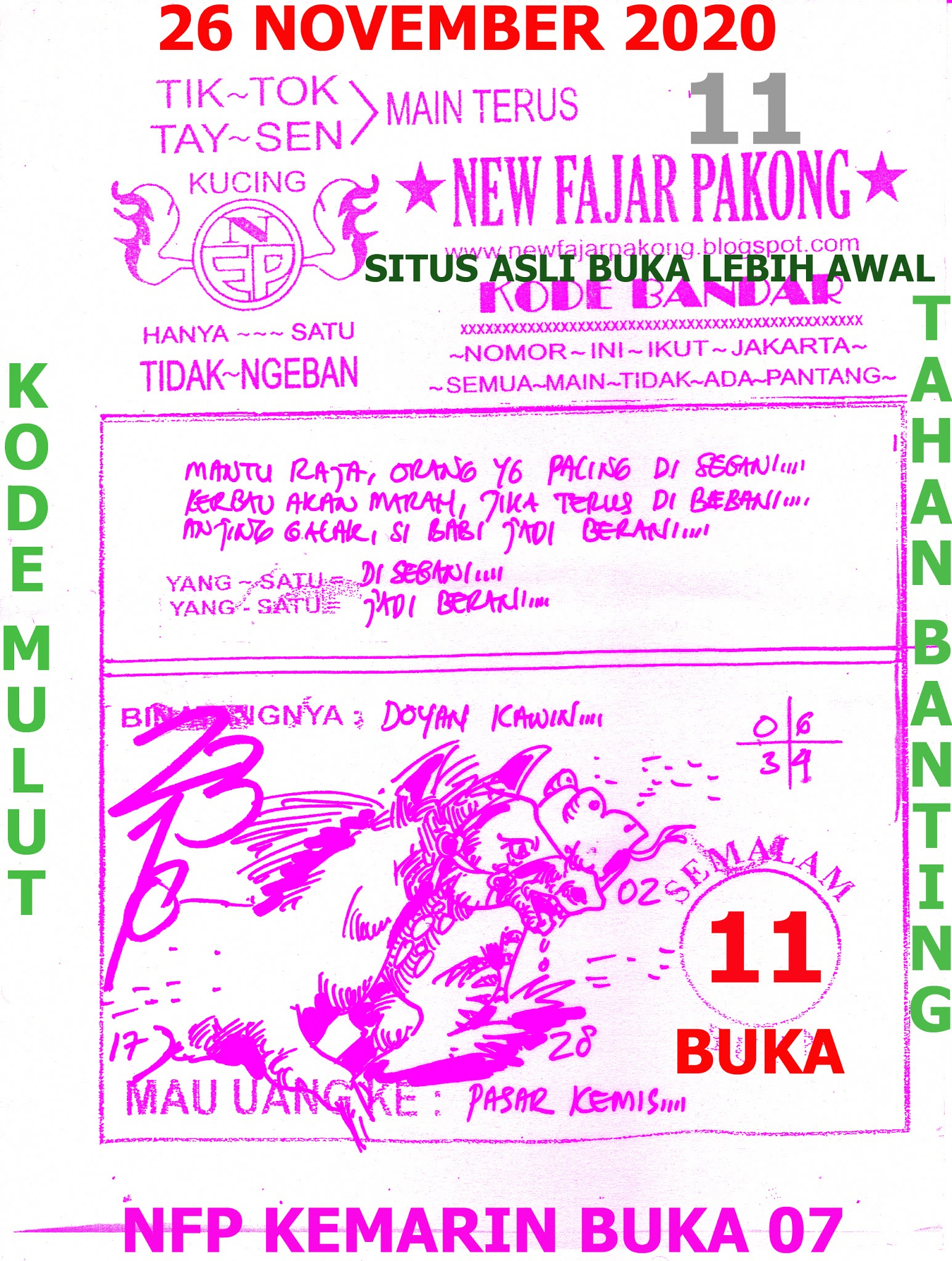 Syair Hk Malam Ini Jitu Kamis 26112020 Bocoran Togel