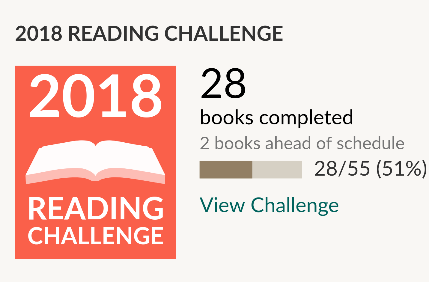 Booking not completed. Reading Challenge 2. Reading Challenge 3. Read 2018. Read me 2018.