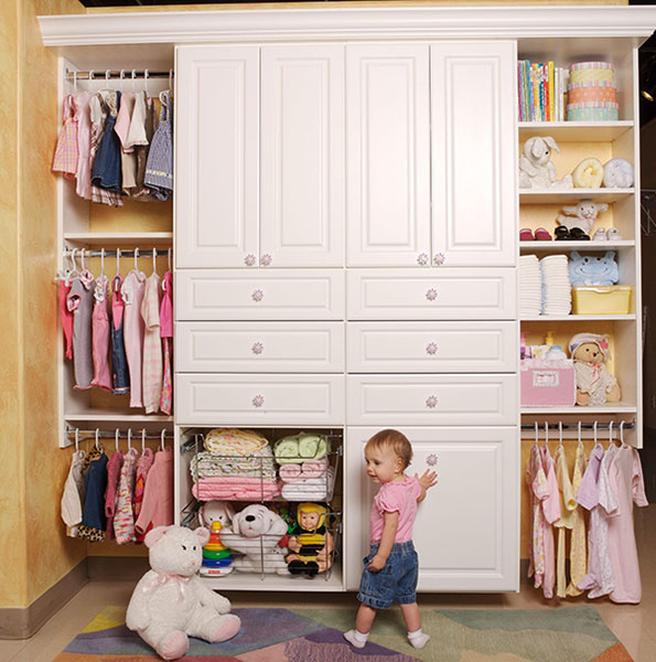 I Heart Pears Organization ideas for baby closets