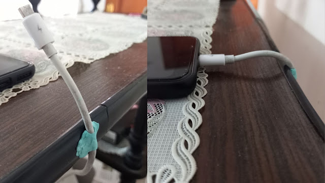 Use Tack-It as a cable organiser Use Tack-It as a cable organiser