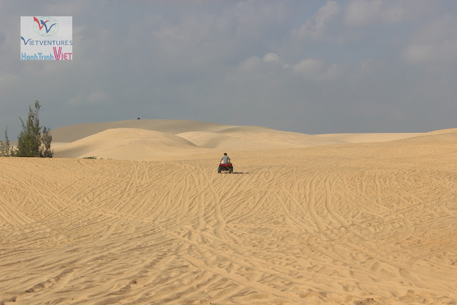 Đi xe địa hình ở Bàu Trắng, Phan Thiết