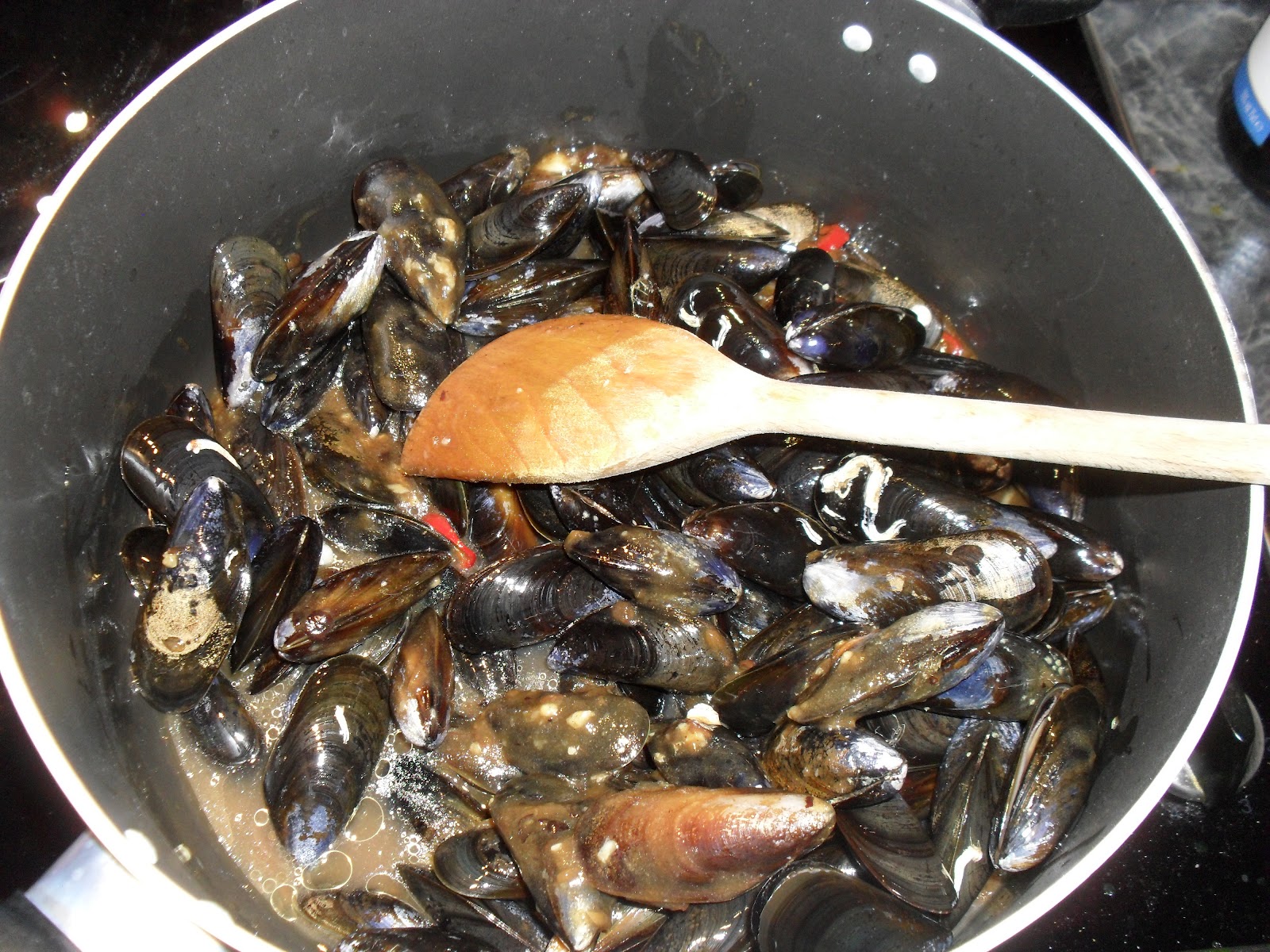 The 50 Percent Chef Mussels in Black Bean Sauce