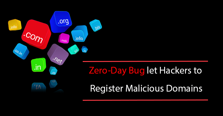 Zero-Day Bug in Verisign & IaaS Services Such as Google, Amazon let Hackers to Register Malicious Domains